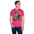 Men's Abe Lincoln Tee, Size: Small, Med Pink