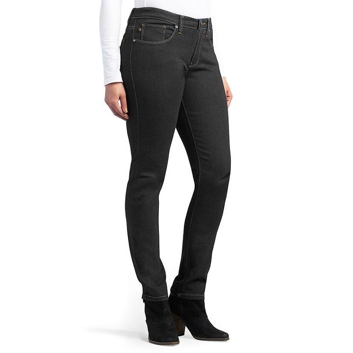 Petite Lee Faith Modern Fit Skinny Dream Jeans, Women's, Size: 14 Petite, Black
