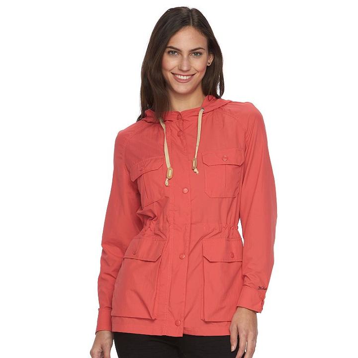 Women's Woolrich Lightweight Parka, Size: Small, Med Red
