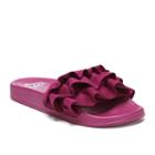 Fergalicious Flutter Women's Slide Sandals, Size: 9, Purple