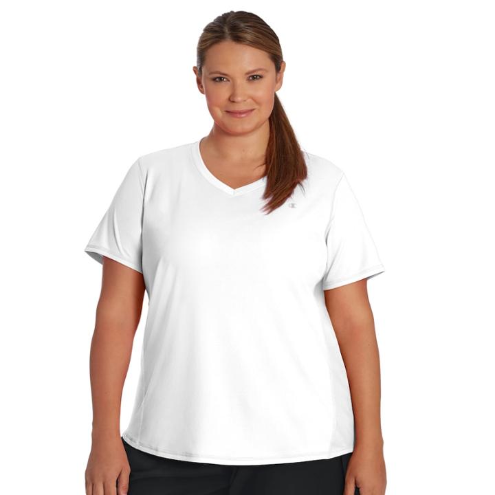 Plus Size Champion Vapor Select Tee, Women's, Size: 3xl, Natural