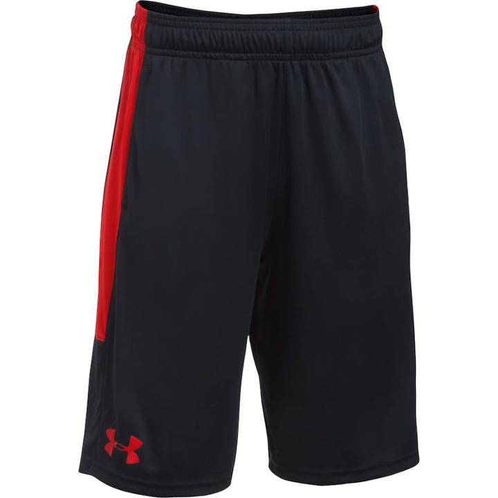 Boys 8-20 Under Armour Solid Stunt Shorts, Size: Medium, Oxford