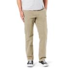 Men's Dockers&reg; Original Khaki All Seasons Straight-fit Tech Pants D2, Size: 42x32, Lt Beige