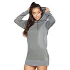 Women's Colosseum Highrise Hooded Dress Tunic, Size: Small, Dark Green