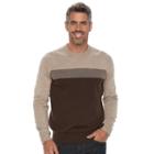 Men's Croft & Barrow&reg; Classic-fit Crewneck Sweater, Size: Xl, Dark Brown