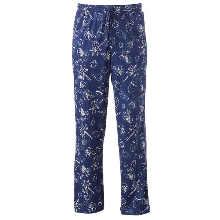 Big & Tall Croft & Barrow&reg; Stretch Lounge Pants, Men's, Size: Xl Tall, Dark Blue