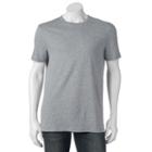 Men's Sonoma Goods For Life&trade; Heathered Everyday Tee, Size: Xl, Med Grey