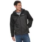 Big & Tall Columbia Weather Drain Colorblock Hooded Sherpa-lined Jacket, Men's, Size: 3xb, Grey (charcoal)