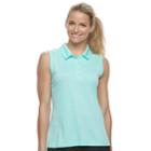 Women's Fila Sport&reg; Space-dye Sleeveless Golf Polo, Size: Medium, Brt Blue