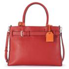 Reed Rk40 Large Belted Convertible Satchel, Women's, Red