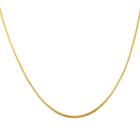18k Gold Over Silver Snake Chain Necklace, Women's, Size: 18, Yellow