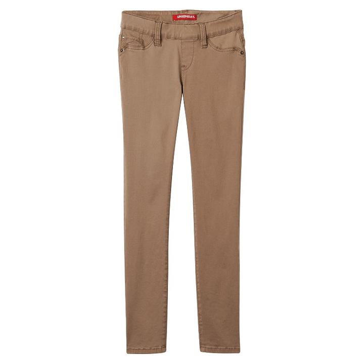 Unionbay, Girls 7-16 Pull-on Jeggings, Girl's, Size: 12, Red/coppr (rust/coppr)