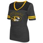 Women's Campus Heritage Missouri Tigers Twist V-neck Tee, Size: Large, Oxford