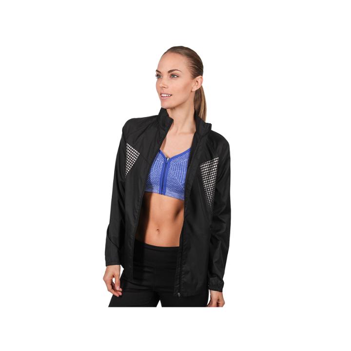 Women's Jockey Sport Reflective Running Jacket, Size: Medium, Oxford