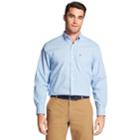 Men's Izod Premium Essentials Classic-fit Plaid Stretch Button-down Shirt, Size: Large, Blue