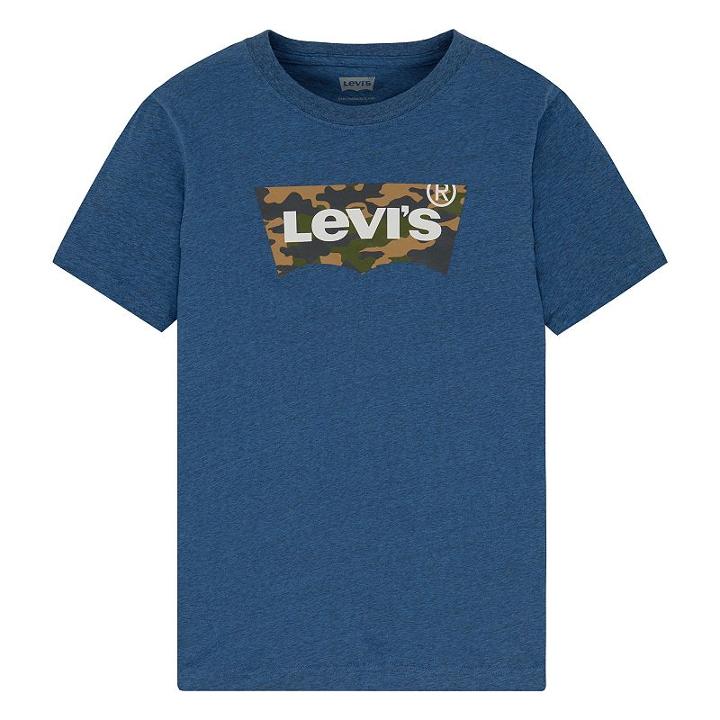 Boys 8-20 Levi's&reg; Camo Logo Tee, Boy's, Size: Medium, Brt Blue