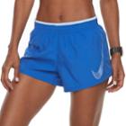 Women's Nike 10k Gx 2 Running Shorts, Size: Large, Blue