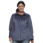 Plus Size Columbia Blustery Summit Fleece Jacket, Women's, Size: 2xl, Purple Oth