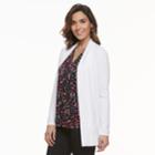 Women's Dana Buchman Shawl Collar Cardigan, Size: Large, White