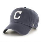 Adult '47 Brand Cleveland Indians Clean Up Hat, Men's, Blue (navy)
