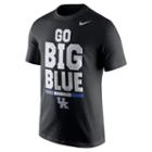 Men's Nike Kentucky Wildcats Local Verbiage Tee, Size: Medium, Black