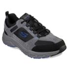 Skechers Oak Canyon Men's Relaxed Fit Sneakers, Size: 10 Xw, Dark Grey