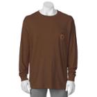 Men's Bear River Workwear Tee, Size: Xl, Dark Brown
