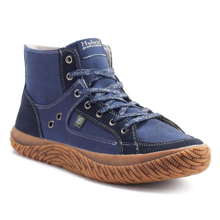 Hybrid Green Label Fearless Ii Men's High Top Shoes, Size: 10, Dark Blue