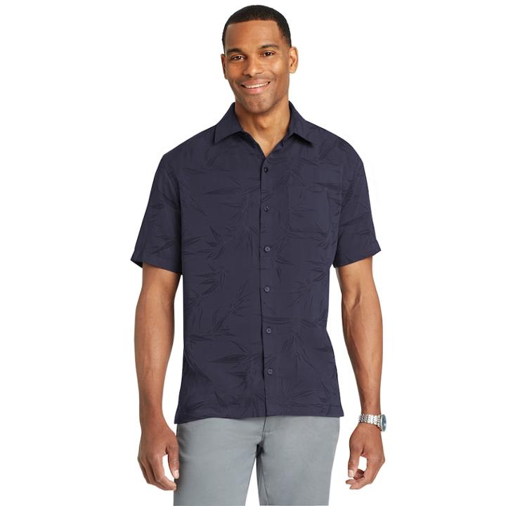 Men's Van Heusen Air Classic-fit Casual Button-down Shirt, Size: Xxl, Blue