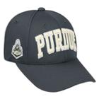 Adult Top Of The World Purdue Boilermakers Cool & Dry One-fit Cap, Men's, Grey (charcoal)