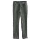 Girls 4-10 Jumping Beans&reg; Solid Full-length Leggings, Size: 7, Grey