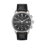 Citizen Eco-drive Men's Corso Leather Watch - Ca7000-04h, Size: Large, Black