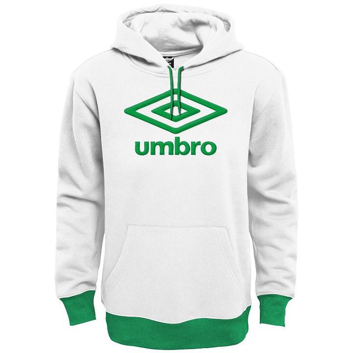 Men's Umbro Logo Hoodie, Size: Xl, White