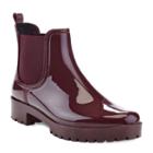 Henry Ferrera Forecast Women's Water-resistant Chelsea Rain Boots, Size: 6, Red