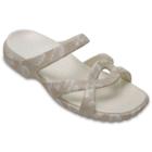Crocs Meleen Women's Slide Sandals, Size: 7, Med Beige