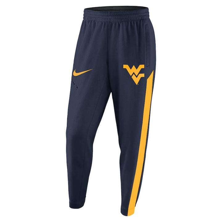 Men's Nike West Virginia Mountaineers Elite Fleece Pants, Size: Medium, Lt Green