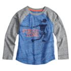 Boys 4-12 Sonoma Goods For Life&trade; Raglan Graphic Tee, Size: 8, Med Blue