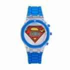Superman Light Up Digital Watch - Kids, Boy's, Blue