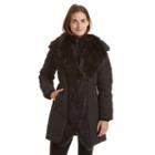 Women's Excelled Shawl-collar Jacket, Size: Large, Black