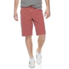 Men's Urban Pipeline&reg; Ultimate Twill Flat-front Shorts, Size: 40, Lt Orange