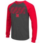 Men's Campus Heritage Nebraska Cornhuskers Olympus Tee, Size: Small, Grey (charcoal)