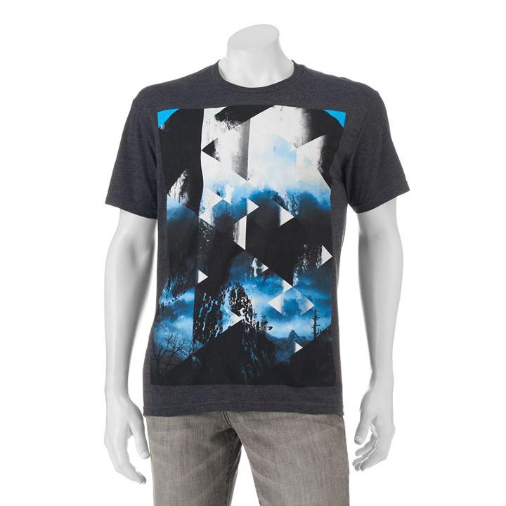 Men's Apt. 9&reg; Latter Clouds Tee, Size: Xl, Med Grey