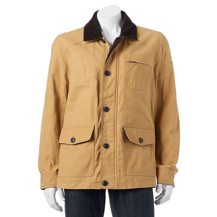 Men's Dockers Classic-fit Barn Coat, Size: Medium, Med Brown