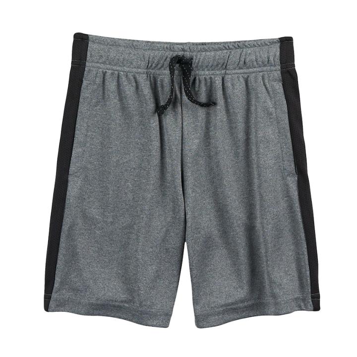 Boys 4-10 Jumping Beans&reg; Active Side Striped Shorts, Size: 10, Med Grey