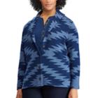 Plus Size Chaps Long Sleeve Sweater, Women's, Size: 1xl, Blue (navy)