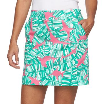 Women's Loudmouth Golf Banana Beach Skort, Size: 8, Brt Pink