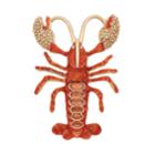 Napier Lobster Pin, Women's, Brt Red