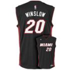 Men's Adidas Miami Heat Justise Winslow Replica Jersey, Size: Xl, Black