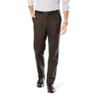 Men's Dockers&reg; Straight-fit Stretch Signature Khaki Pants D2, Size: 30x32, Dark Brown