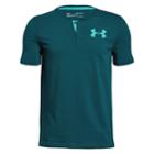 Boys 8-20 Under Armour Henley Tee, Size: Xl, Gold